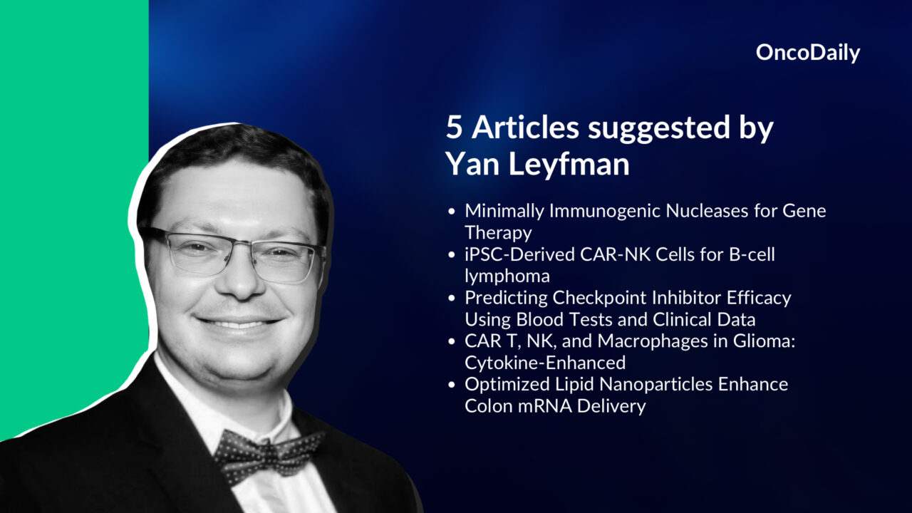 5 Articles suggested by Yan Leyfman