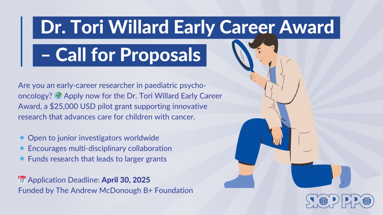 Dr. Tori Willard Early Career Award: Call for Proposals – SIOP