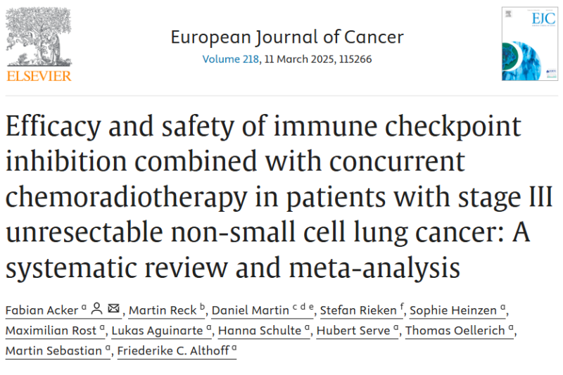 Gustavo Viani: Immunotherapy + cCRT in Stage III NSCLC