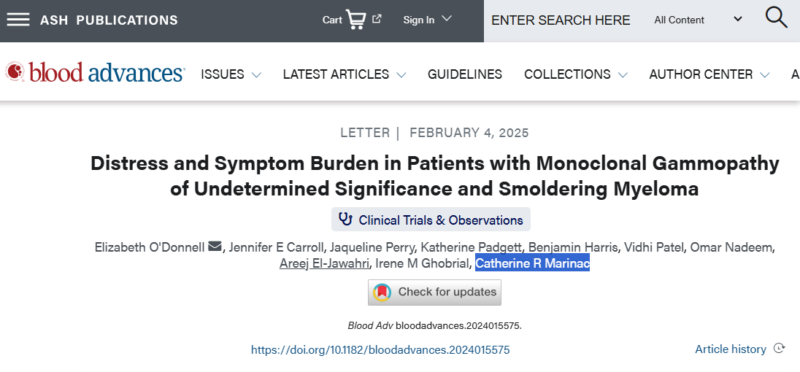 Myeloma Paper of the Day, February 5th, suggested by Robert Orlowski