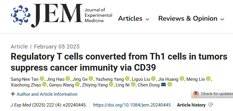 John Gordon: Researchers identified a substantial presence of peripherally induced Treg cells in TME