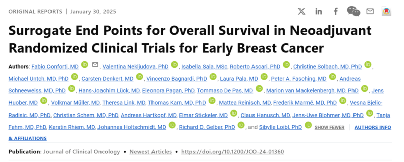 Hidehito Horinouchi: iDFS reliably predicts final OS in breast cancer