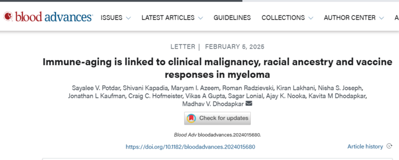 Myeloma Paper of the Day, February 7th, suggested by Robert Orlowski