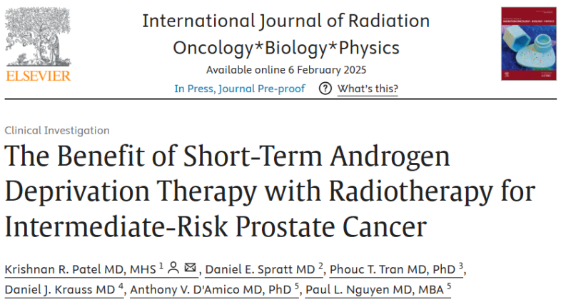 Gustavo Viani: Should we rethink ADT omission in dose-escalated RT?