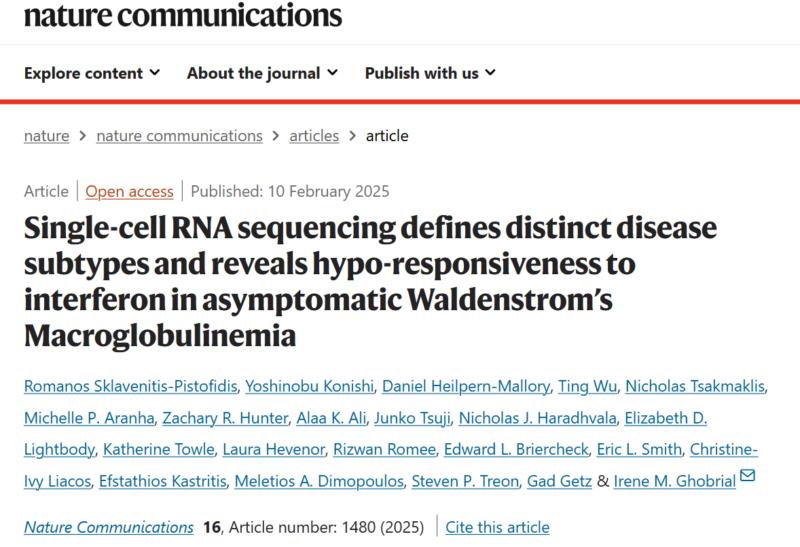 Myeloma Paper of the Day, February 11th, suggested by Robert Orlowski