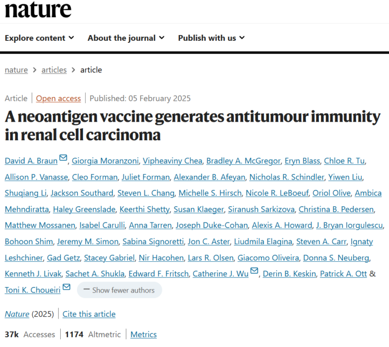 Miguel Bronchud: Good news for the commonest clinical kidney cancer