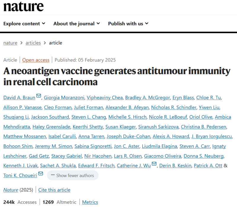 Marco Donia: Personalized Cancer Vaccines in Renal Cell Carcinoma - Phase I Study