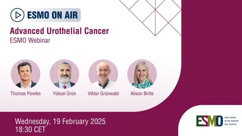 Exclusive ESMO Webinar on Advanced Urothelial Cancer