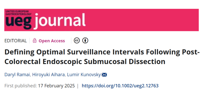 Cihangir Akyol: A comprehensive review on colorectal ESD outcomes by Lumir Kunovsky