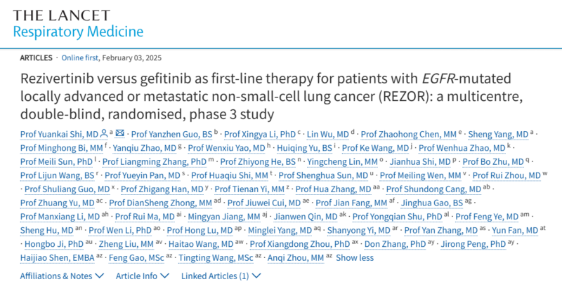 5 papers about Lung Cancer suggested by Stephen Liu