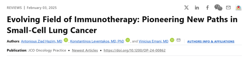 5 papers about Lung Cancer suggested by Stephen Liu