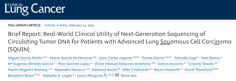 5 papers about Lung Cancer suggested by Stephen Liu