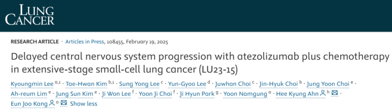 5 papers about Lung Cancer suggested by Stephen Liu