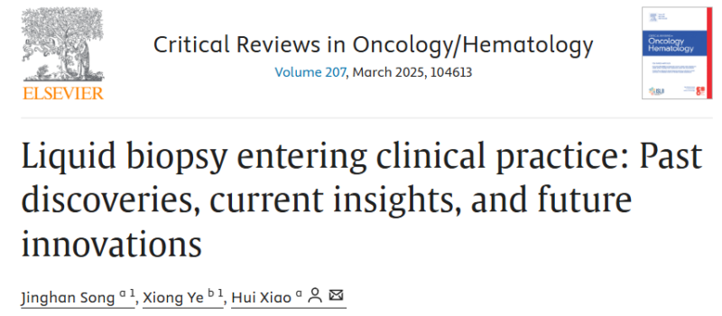 Liquid Biopsy in Clinical Practice: Past, Present and Future - ISLB