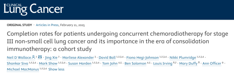 5 papers about Lung Cancer suggested by Stephen Liu