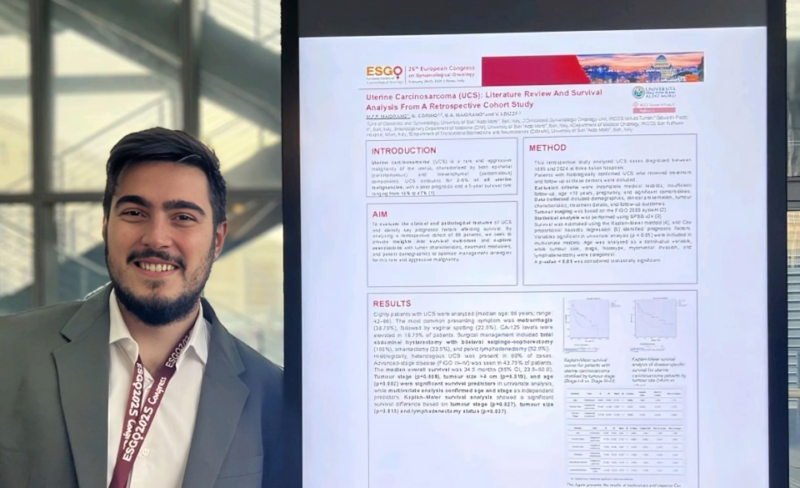 Mauro Francesco: Three of my works were accepted as posters at ESGO 2025 Congress