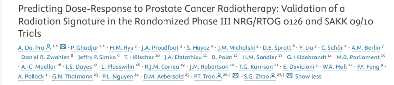 Elai Davicioni: Predicting Dose-Response to Prostate Cancer Radiotherapy