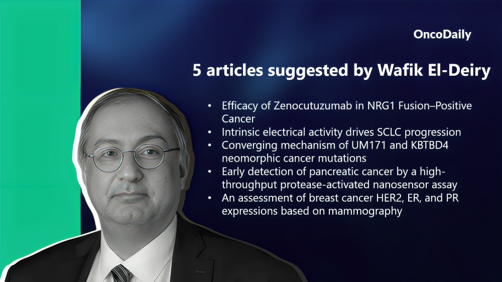 5 articles suggested by Wafik El-Deiry