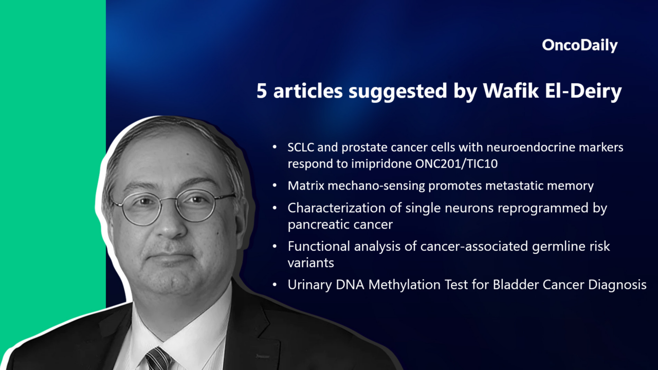 5 articles suggested by Wafik El-Deiry