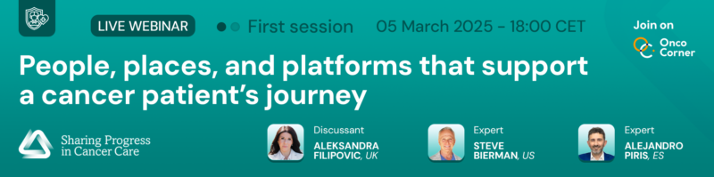 People, places, and platforms that support a cancer patient’s journey - Live Webinar by SPCC