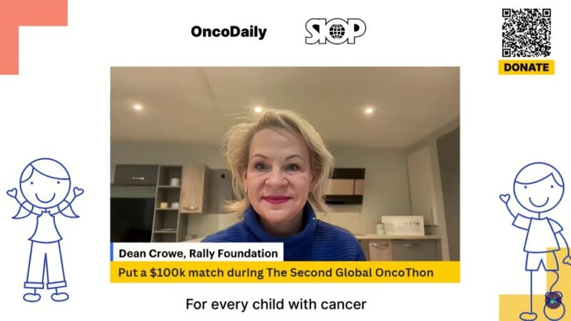 100,000 USD match from the Rally Foundation at the Second Global OncoThon