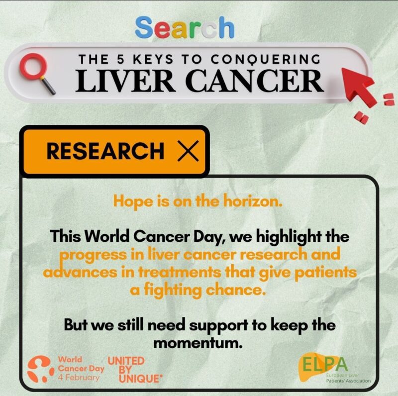 Gratitude and Hope: Together, We Fight Liver Cancer - European Liver Patients' Association