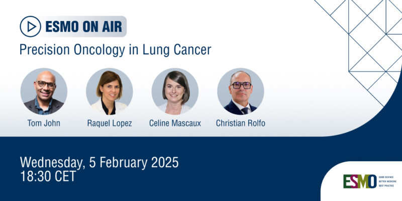 ESMO - The latest advancements in the management of Lung Cancer