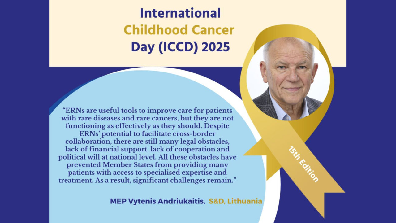 ICCD 2025 Event Highlights: Speakers’ Quote Series with MEP Vytenis Andriukaitis – SIOP Europe