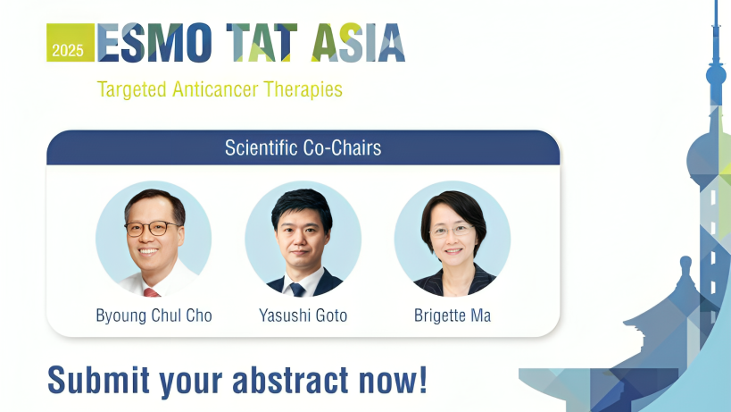 Abstract submission is open for the ESMOTATAsia25 Congress – ESMO