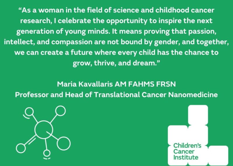 Acknowledging the incredible contribution of women to Children's Cancer Institute