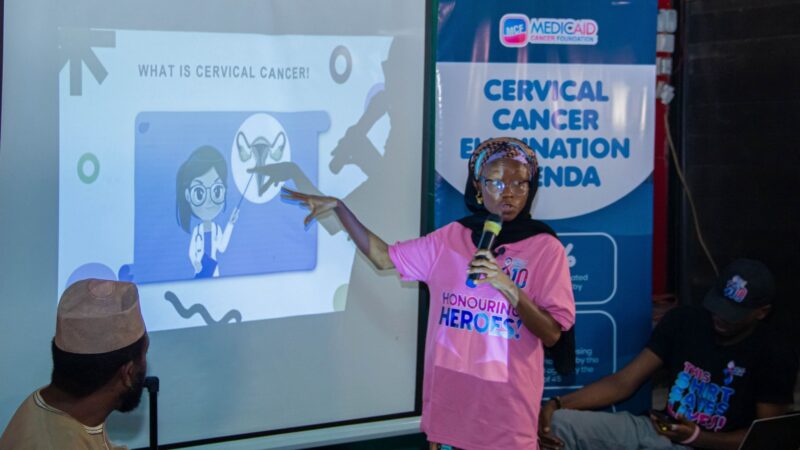 Zainab Shinkafi-Bagudu: Encouraging to see young girls ask questions to help them understand cancer better