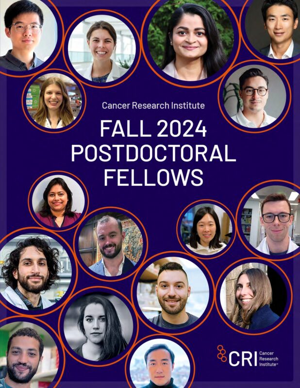 Joseph Collins: Excited to be a recipient of the CRI Postdoctoral Fellowship