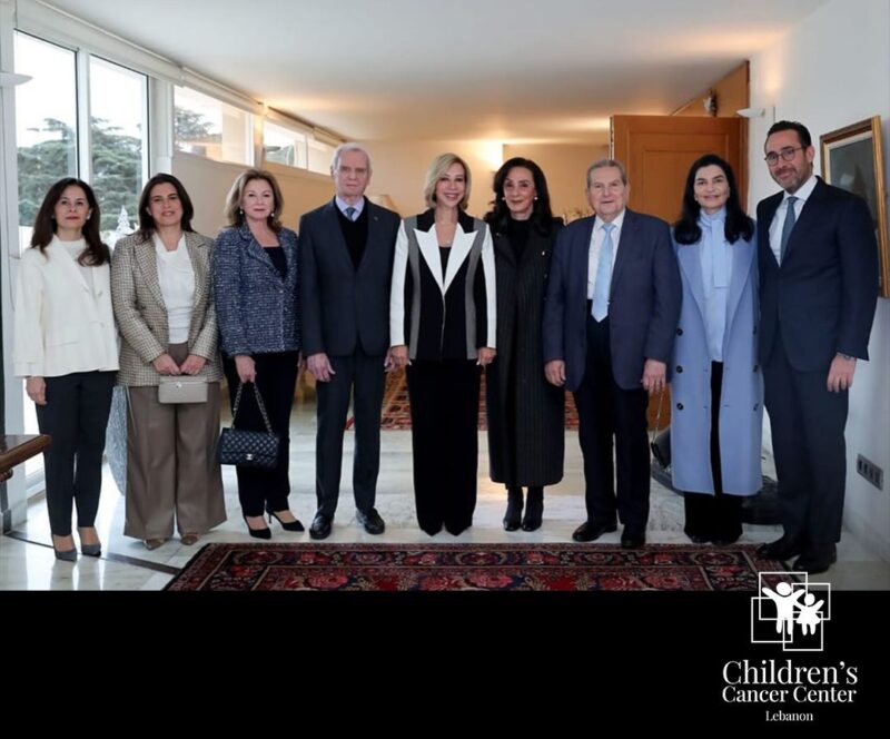 CCCL Chairman and Delegation's meeting with Lebanon’s First Lady