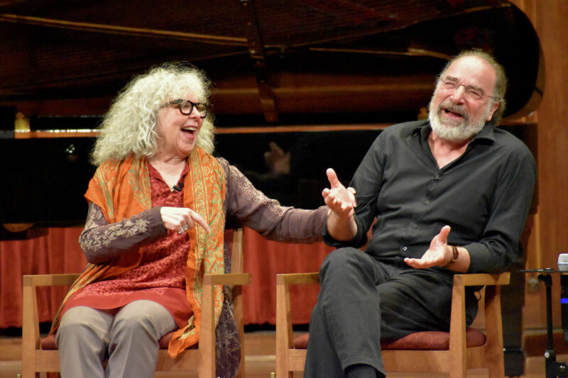 Mandy Patinkin with wife