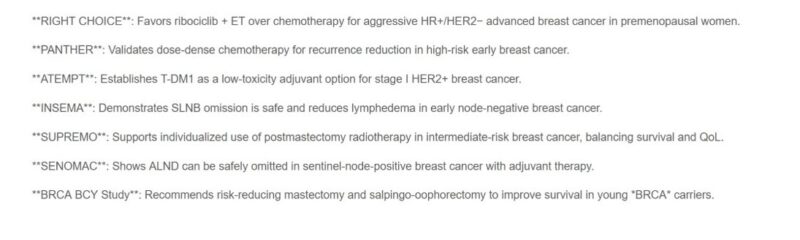 Sakditad Saowapa: Fantastic insights from SABCS24 on crucial breast cancer trials