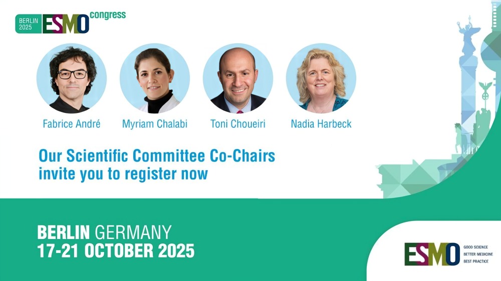 Registration is open for ESMO 2025