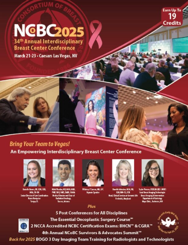 Early Bird Registration is Extended for the Interdisciplinary Breast Center Conference - Kimberly Samuels