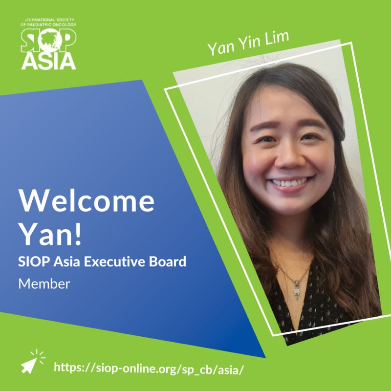 Yan Yin Lim has been appointed as SIOP Asia Executive Board Member