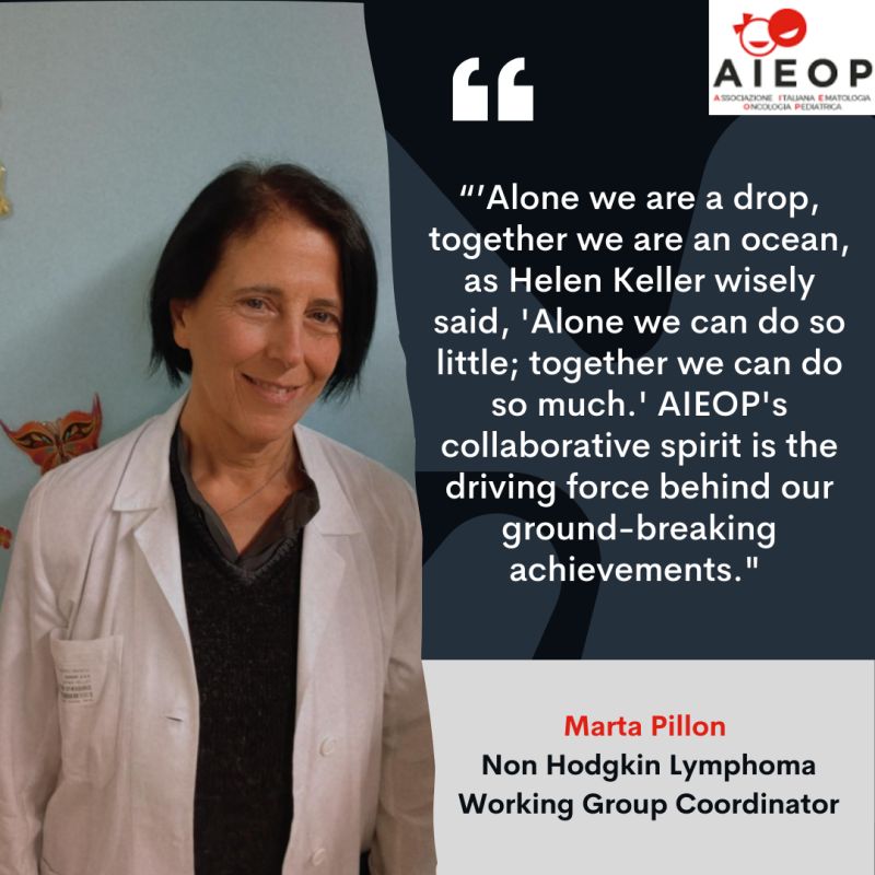 Introducing the Coordinators of AIEOP's 2024-2027 Working Groups - Marta Pillon