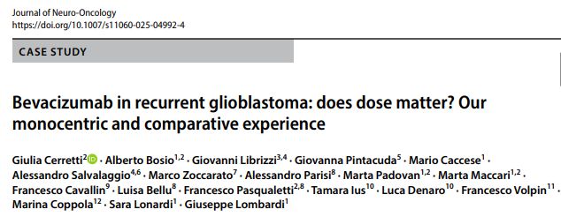 recurrent glioblastoma