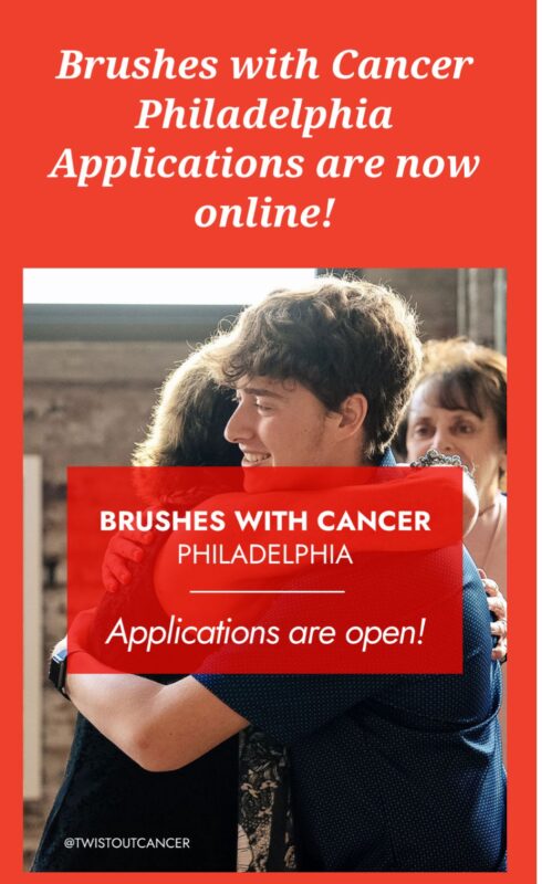 Marianne Sarcich: Applications are open for Brushes with Cancer Program