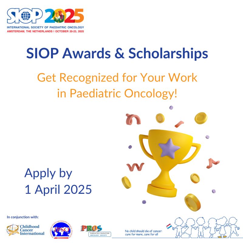 Applications are open for SIOP Awards and Scholarships