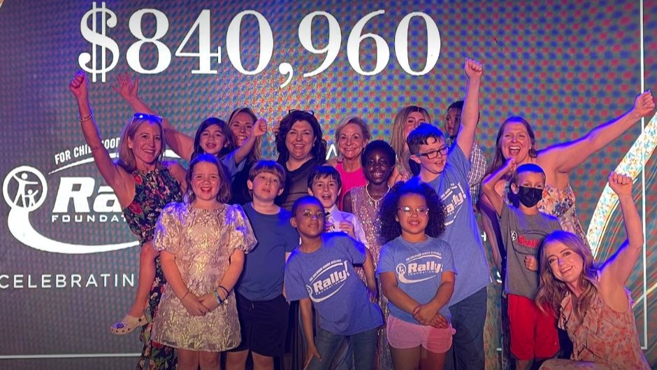 Raising a record-breaking $840,960 for childhood cancer research – Rally Foundation for Childhood Cancer Research