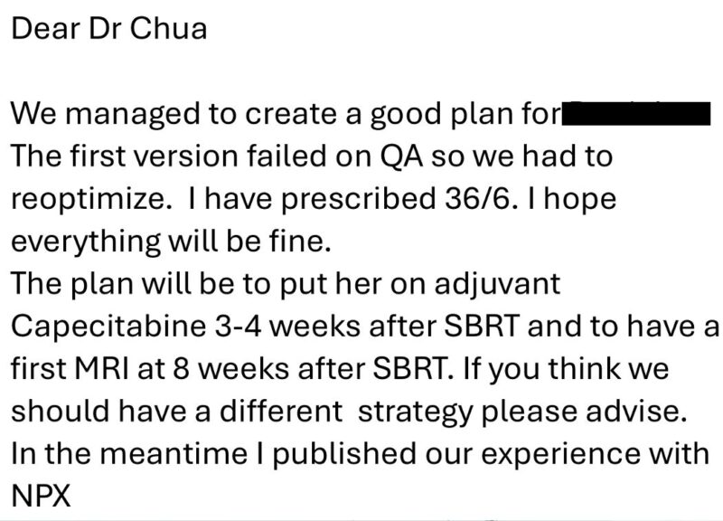 Melvin L.K. Chua: Beauty of Academic Medicine is that people from around the world can brainstorm on care of patients