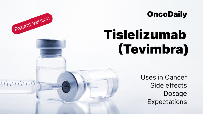 Tislelizumab (Tevimbra): What Patients need to know?