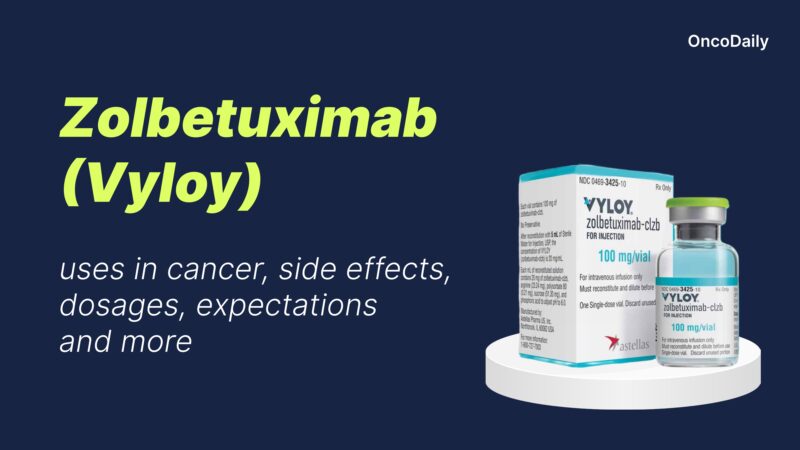 zolbetuximab vyloy gastric cancer drug