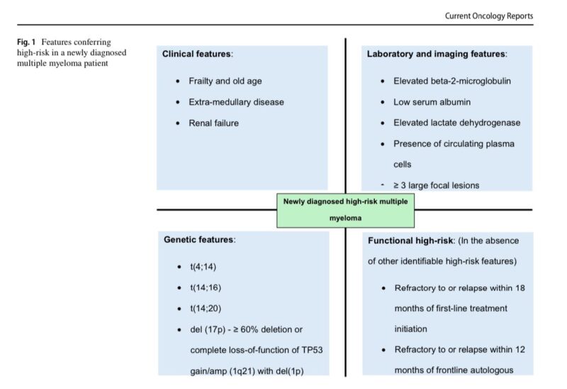 Samer Al Hadidi: Current State of Evidence on Definitions and Management of High-Risk Multiple Myeloma