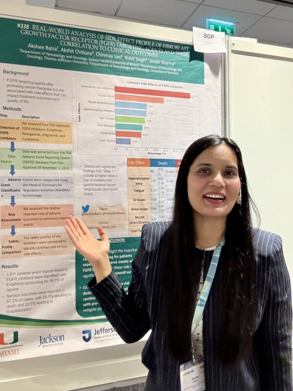 Akshee Batra: Excited to present our poster at ESMOTAT25