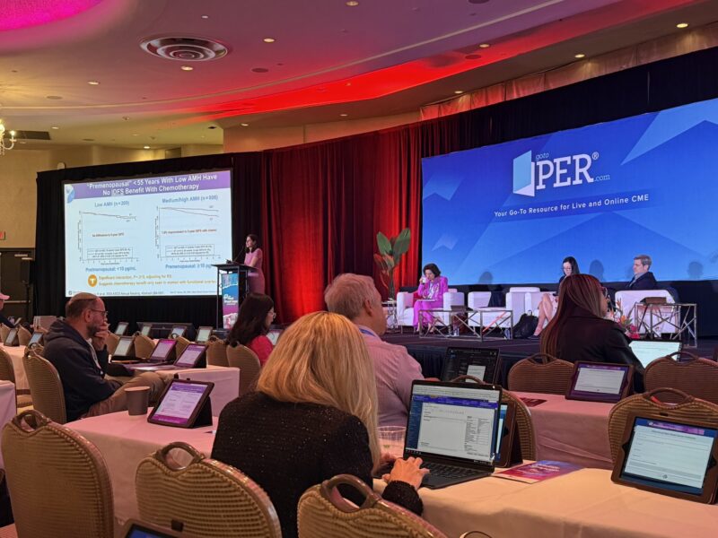 Nirmit Kumar: Excellent debate on the benefit of chemo in premenopausal patients with RS ≤ 25