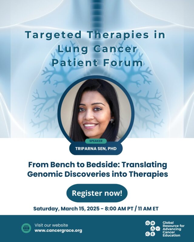 Translating Genomic Discoveries into Therapies with Triparna Sen - GRACE